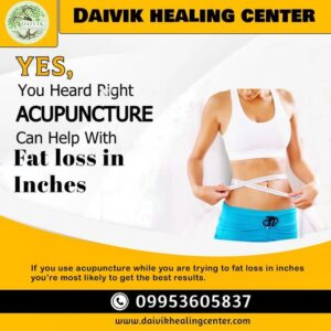 Acupuncture can help with fat loss in inches